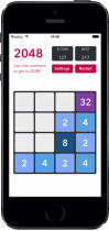 No2048 - 2048 iOS Game Source Code Screenshot 2
