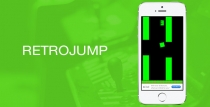 RetroJump iOS Game Source Code Screenshot 3