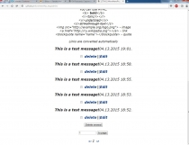 MicroNewsPhp - Tiny News & Blog CMS PHP Screenshot 2