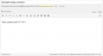 Easy Contact Forms - Wordpress Plugin Screenshot 3
