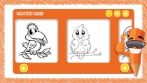 Birds Coloring Game - iOS Source Code Screenshot 2