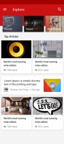 CoCo News - Android UI Kit Screenshot 2