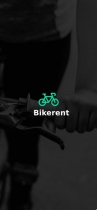 Bike Rental App UI - Modern Design Screenshot 1