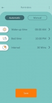 Water Drinking Reminder - Android App Template Screenshot 5