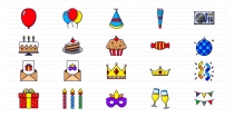 20 Birthday Color  Screenshot 1