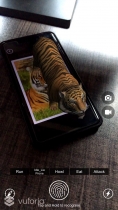 Vuforia Cloud Recognition Unity App With Web Panel Screenshot 2