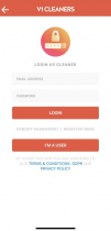 Cleaning Services Booking App - Ionic With Backend Screenshot 2