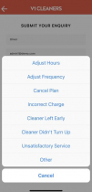 Cleaning Services Booking App - Ionic With Backend Screenshot 20