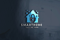 Smart Home Logo Pro Template Screenshot 1