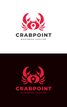 Crab Point Logo Template Screenshot 3