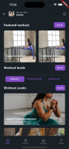 Mephisto - Gym App UI Toolkit Screenshot 1