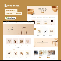 Woodnest - Home Decor Furniture Shopify Theme Screenshot 7