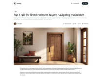 Homely Nextjs Real Estate Website Template Screenshot 5