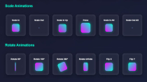 Modern 3D CSS Animations - 60 Plus Effects Screenshot 2
