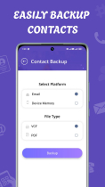 Smart Contact Backup And Restore Screenshot 2