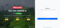 BUCT - Coming Soon Bootstrap HTML Website Template Screenshot 12