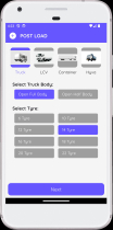  Courier Management App UI Kit - Modern Flutter  Screenshot 4