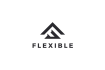 Flexible Letter F Logo design vector template Screenshot 3