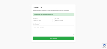 Responsive Contact Form with Google reCAPTCHA  Screenshot 2