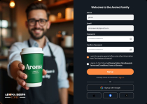 Aroma Drips - React Drinks Ordering Template Screenshot 15